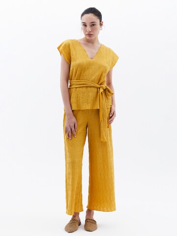 Camicia da donna di OXXO in giallo