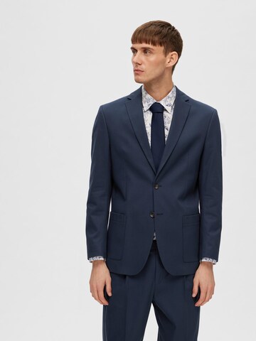 SELECTED HOMME Slim fit Suit Jacket 'Gibson' in Blue