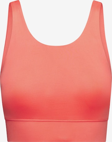 Hey Honey Sport bh 'Bustier' in Oranje: voorkant