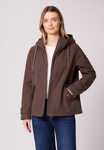 STREET ONE Between-Season Jacket in Brown: front