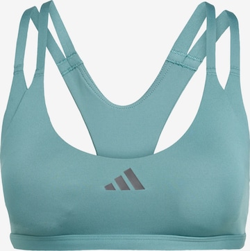 ADIDAS PERFORMANCEBustier Sportski grudnjak 'Aeroimpact Luxe' - zelena boja: prednji dio