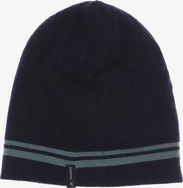 VAUDE Hut oder Mütze One Size in Blau: predná strana