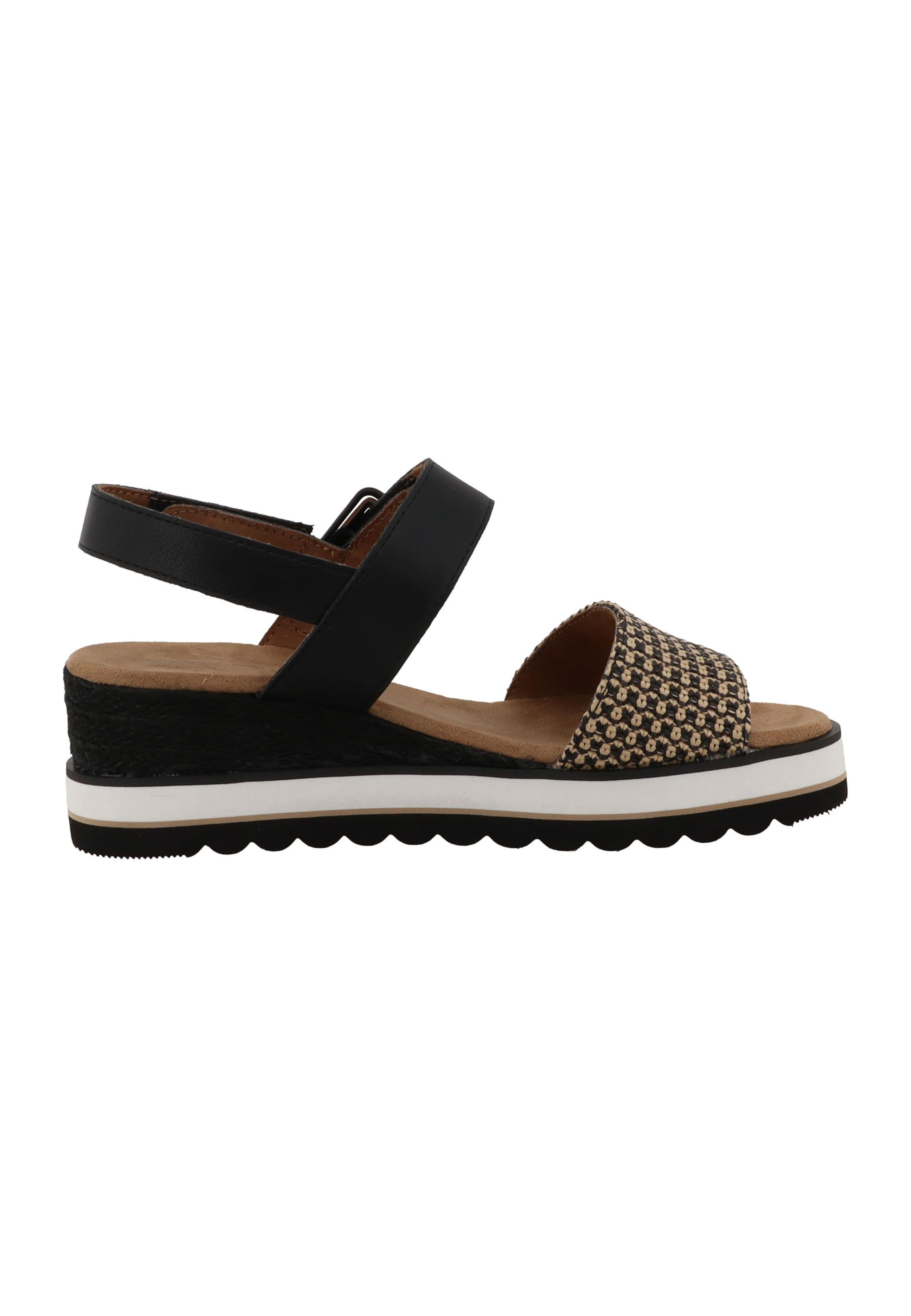 TOM TAILOR Sandale in Schwarz