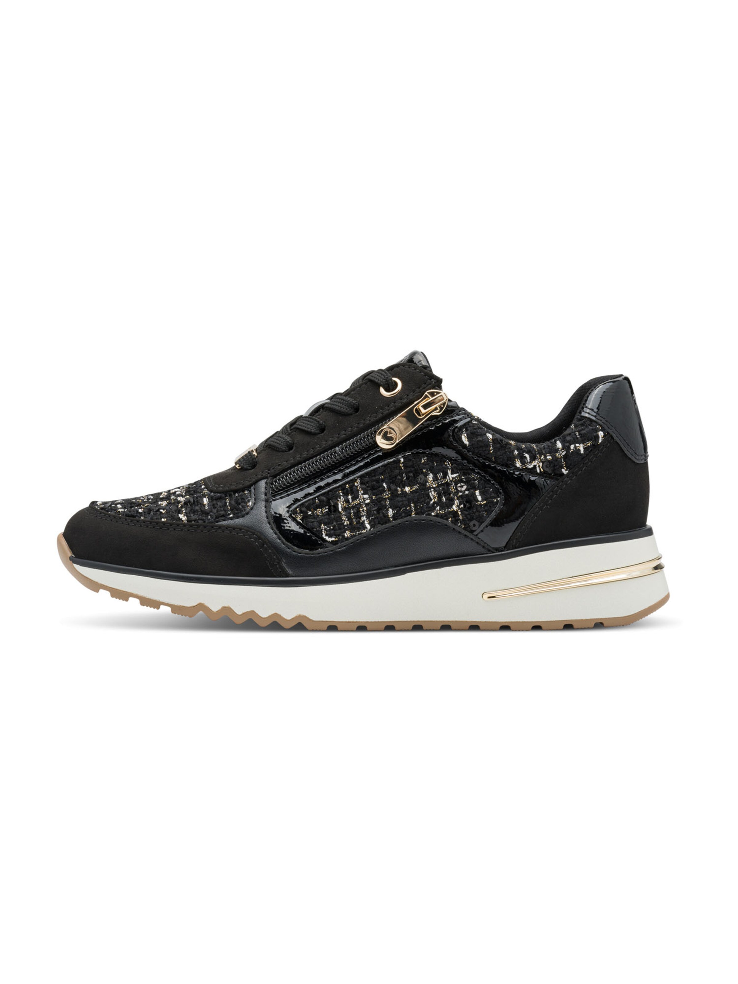 Sneaker low de la MARCO TOZZI pe negru