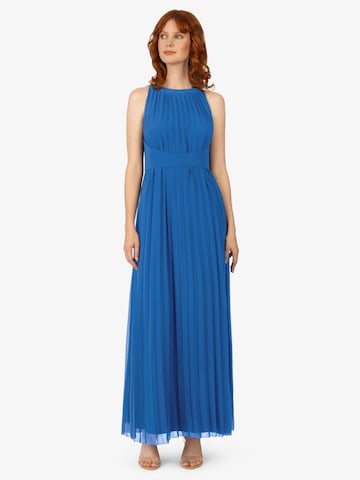 APART - Vestido de noche en azul: frente