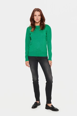 SAINT TROPEZ - Pullover 'Kila' em verde