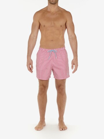 HOM Badeshorts 'Justin' in Pink: predná strana