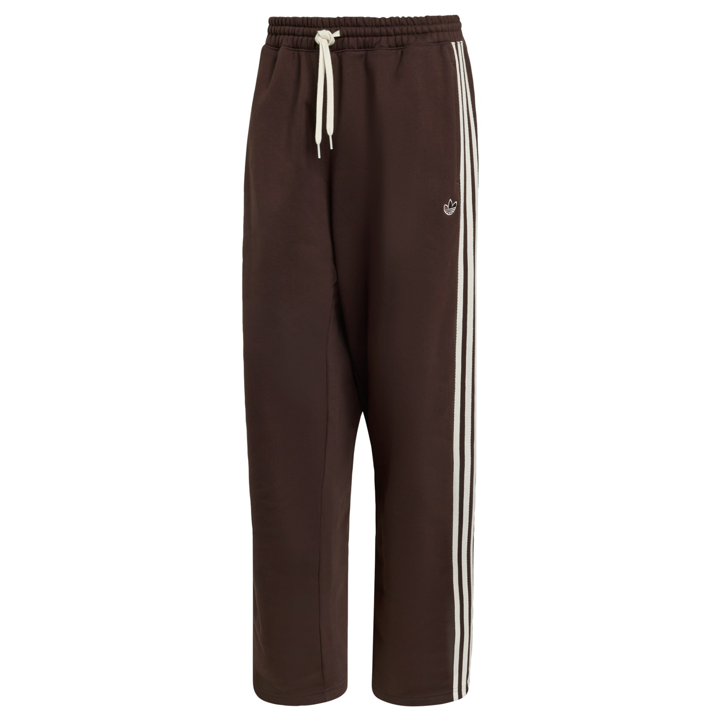 ADIDAS ORIGINALS Regular Trousers in Brown: front