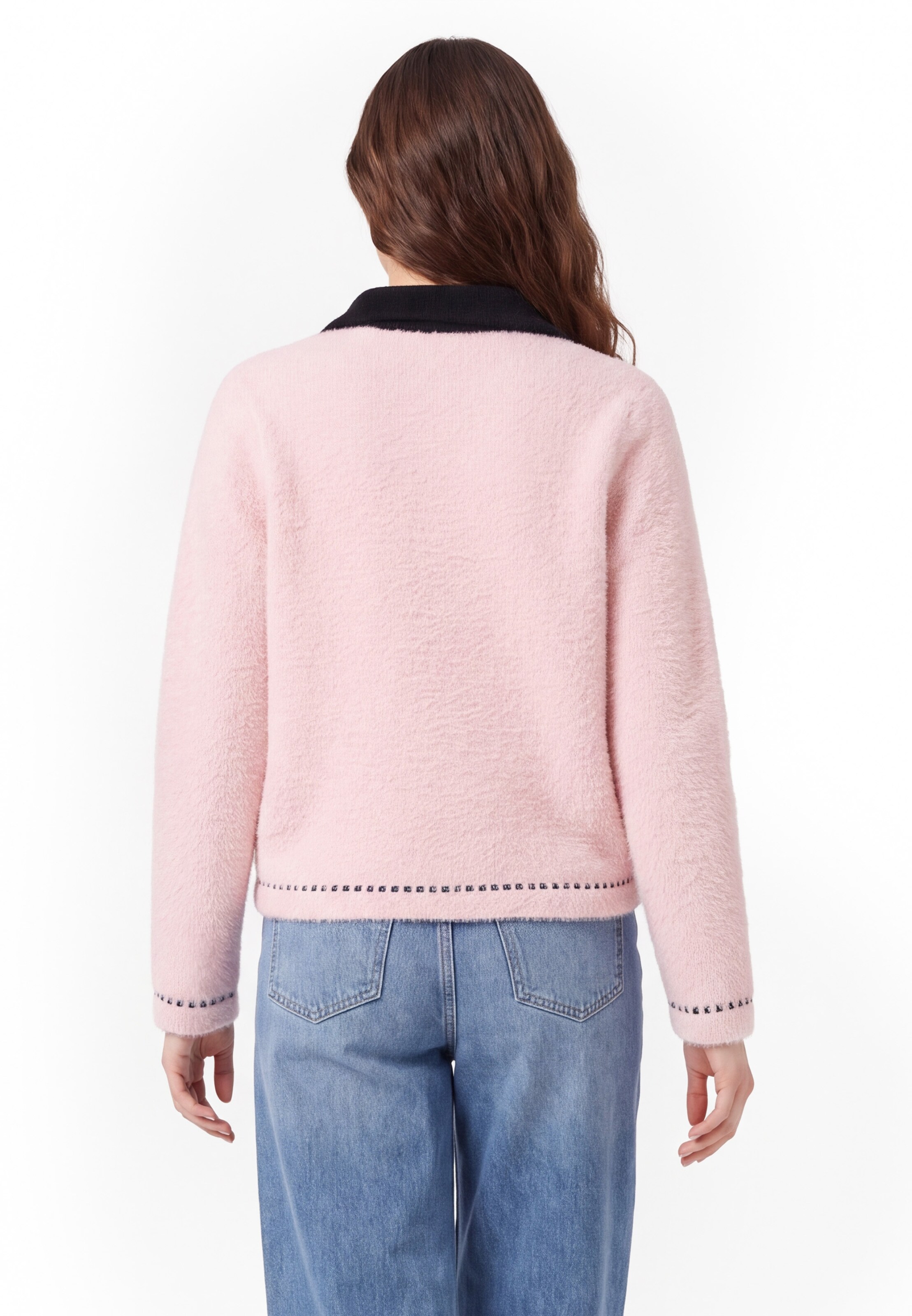 Cardigan myMo ESSENTIALS en rose