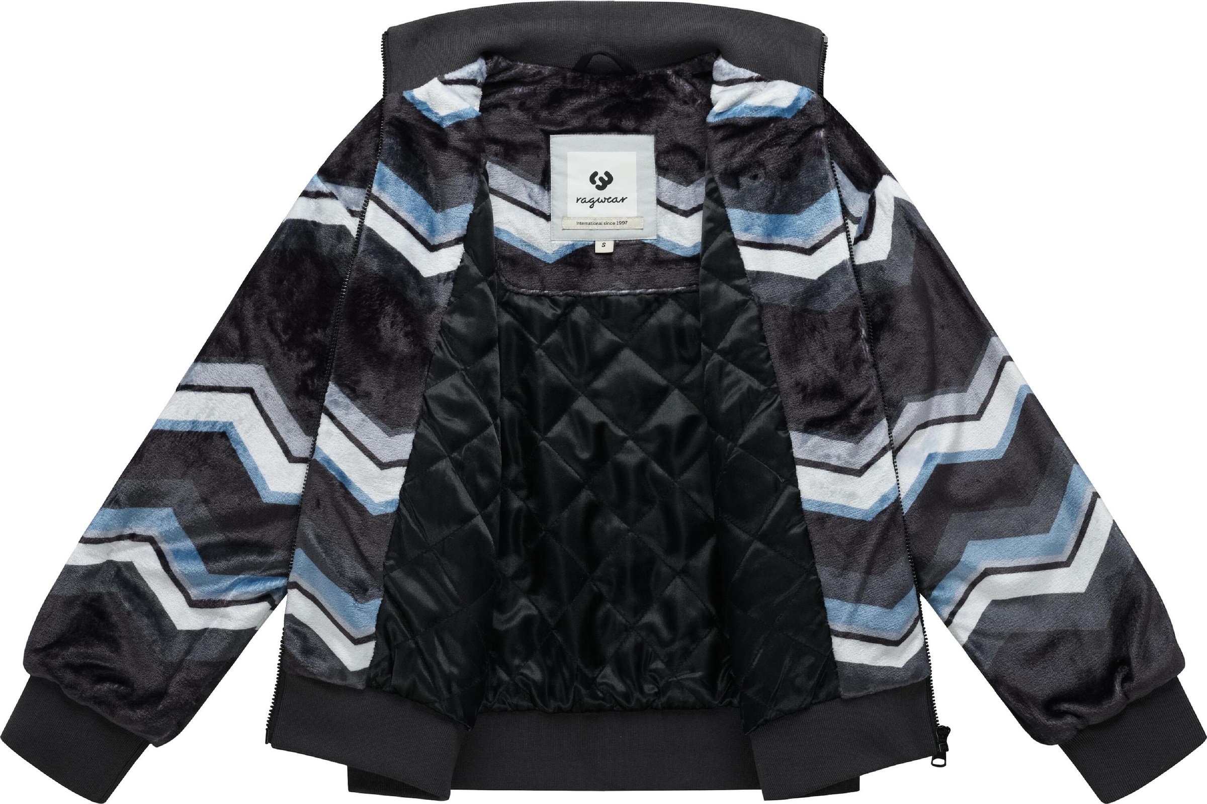 Ragwear Fleecejakke i sort