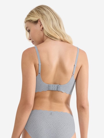 Bustier Soutien-gorge ' Blue ZERO Feel Bliss ' SLOGGI en gris