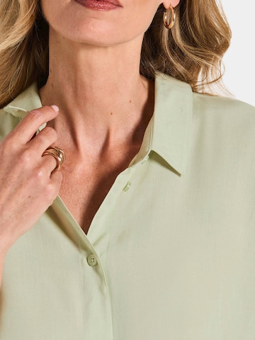 Goldner Blouse in Groen