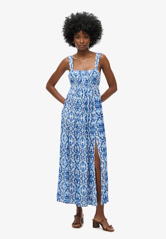 Robe d’été Superdry en bleu : devant