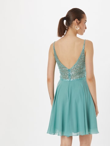 Robe de cocktail SWING en bleu