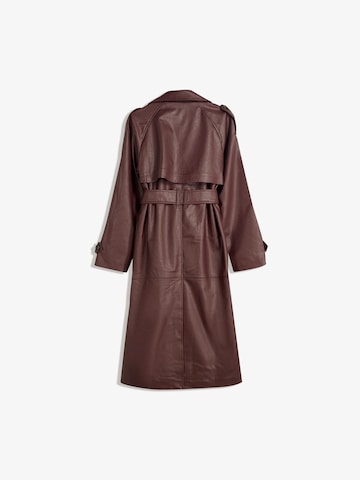 Manteau mi-saison Bershka en rouge