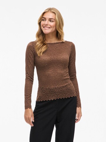 VILA Shirts i brun: forside