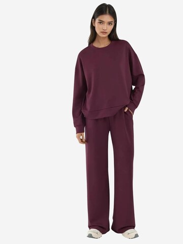 Sweat-shirt Hiccup en rouge