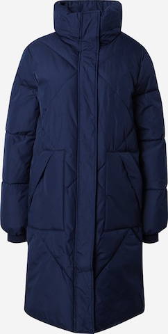 ESPRIT Зимно палто в синьо: отпред