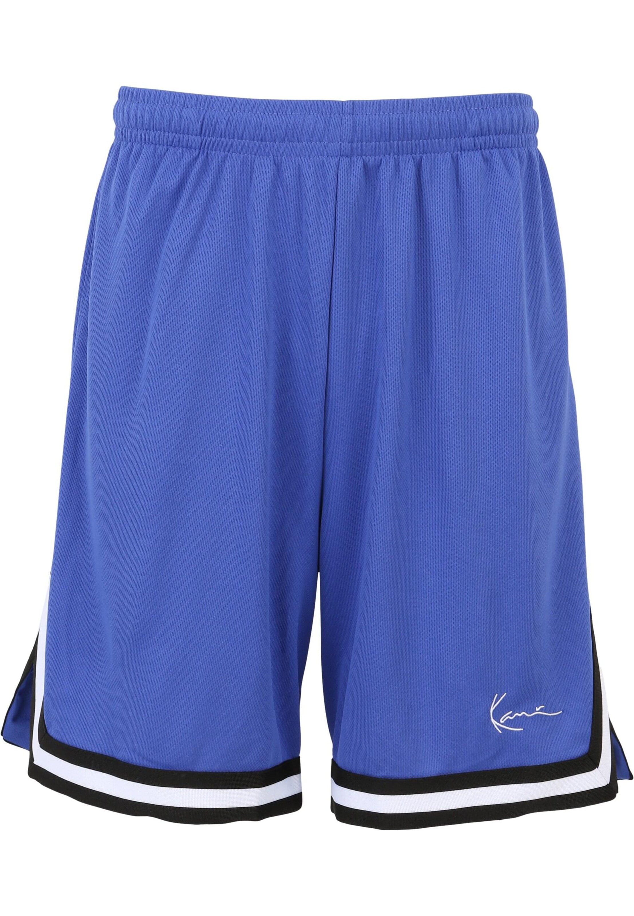 Karl Kani Loosefit Παντελόνι 'Essential' σε μπλε: μπροστά