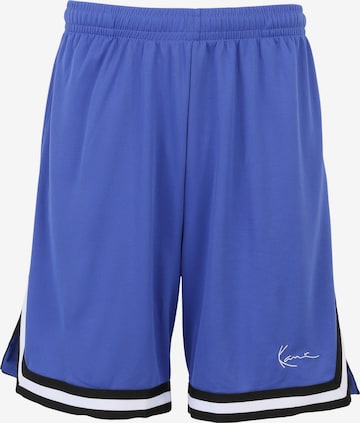 Karl KaniLoosefit Hlače 'Essential' - plava boja: prednji dio