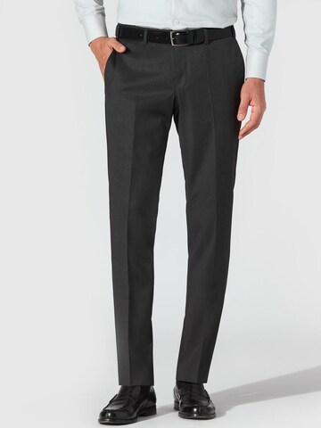 Hiltl Slim fit Pants 'Terni - B-DYnamic Wool' in Grey: front