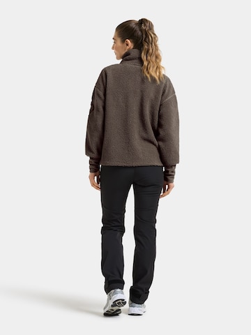 Didriksons Fleecejacke 'Melissa' in Braun