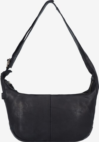 Harold's Shoulder Bag 'Submarine' in Black: front