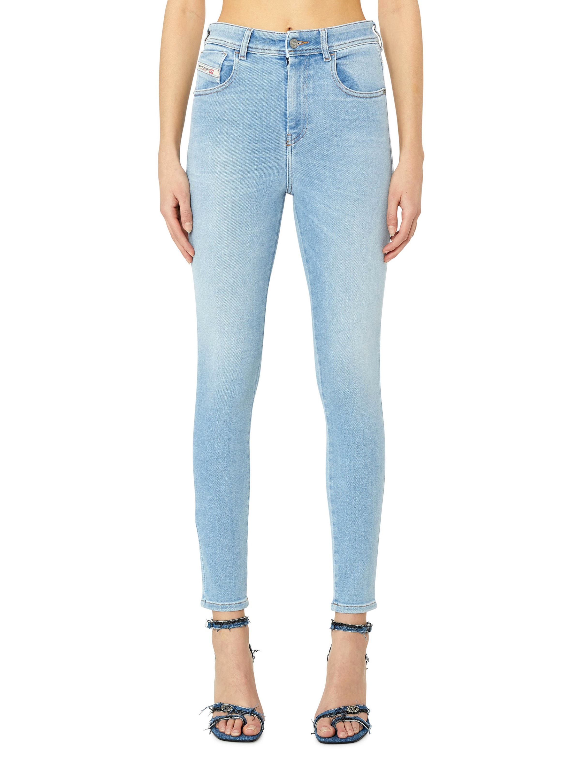 DIESEL Skinny Jeans '1984 SLANDY-HIGH'‌‌‌‌‌‌ in Blau