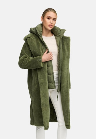 NAVAHOO Wintermantel in Groen: voorkant