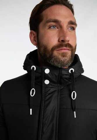 DreiMaster Maritim Parka in Schwarz