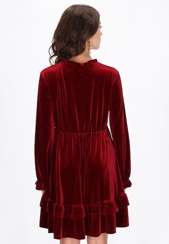 faina Dress in Red