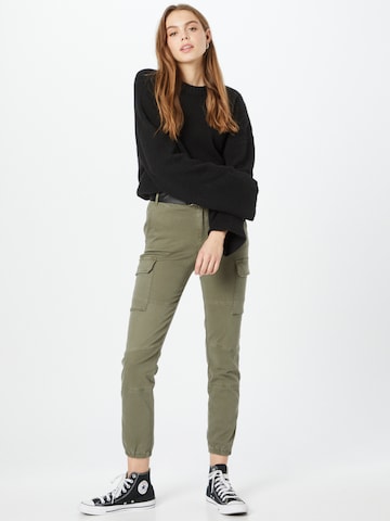 Tally Weijl Tapered Cargo Pants in Green
