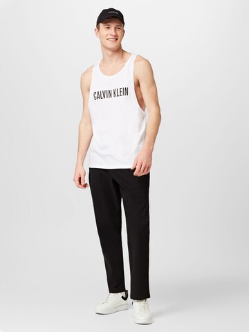 T-Shirt Calvin Klein Swimwear en blanc