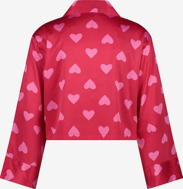 Hunkemöller Majica za spanje | rdeča barva
