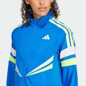 ADIDAS PERFORMANCE Sports jacket 'Adizero' in Blue
