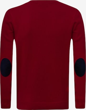 Sir Raymond Tailor Sweater 'Los Angeles' in Red