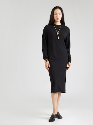DRYKORN - Vestido de punto 'RIMONE 10' en negro: frente