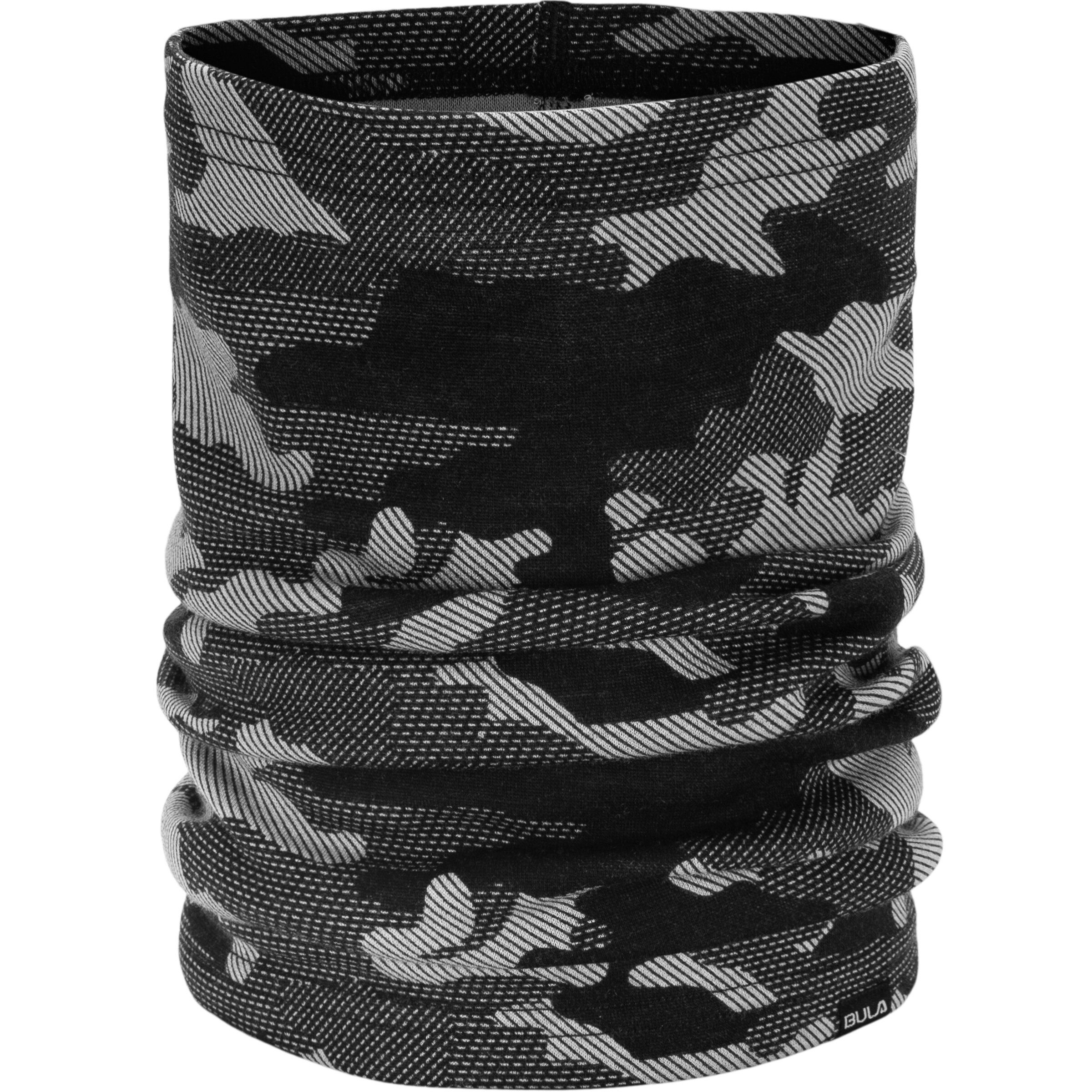 BULA Tube Scarf 'Web' in Grey: front