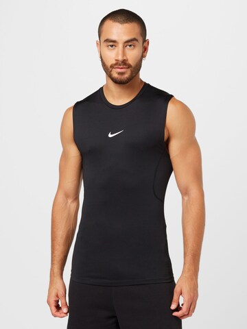 NIKE Koszulka funkcyjna w kolorze czarny: przód