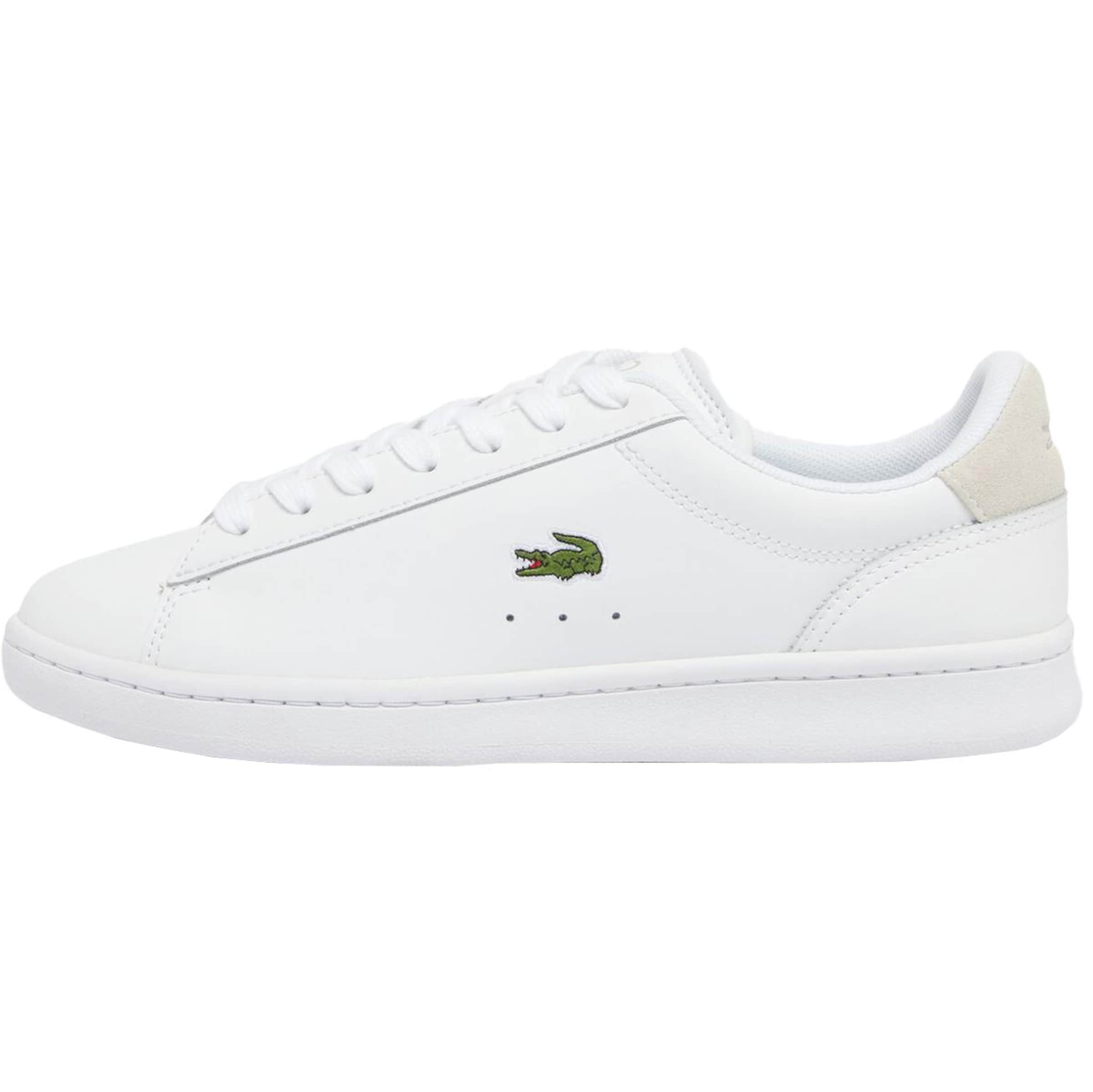 LACOSTE Sneaker 'Carnaby' in Weiß: Vorderseite