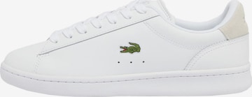 LACOSTE Sneakers laag 'Carnaby' in Wit: voorkant