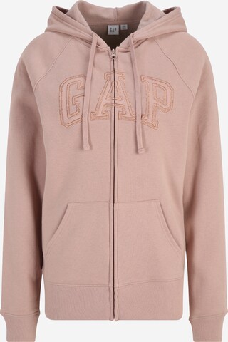 Gap Tall Sweat jacket 'HERITAGE' in Beige: front