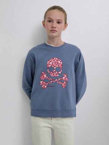 Scalpers Sweatshirt i blå