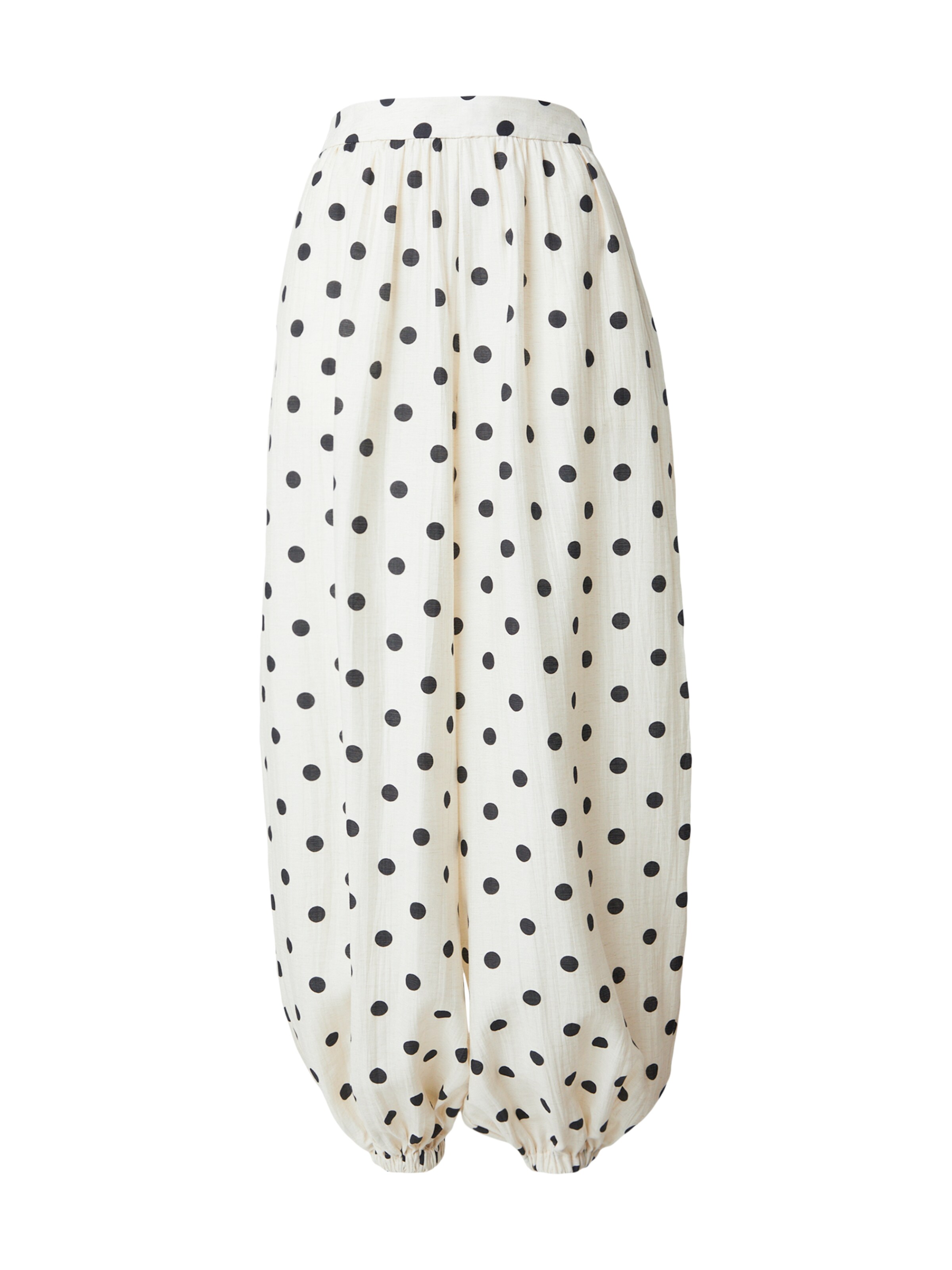 TOPSHOP Bukser 'TSLINEA' i 34 i sort / hvid, Produktvisning