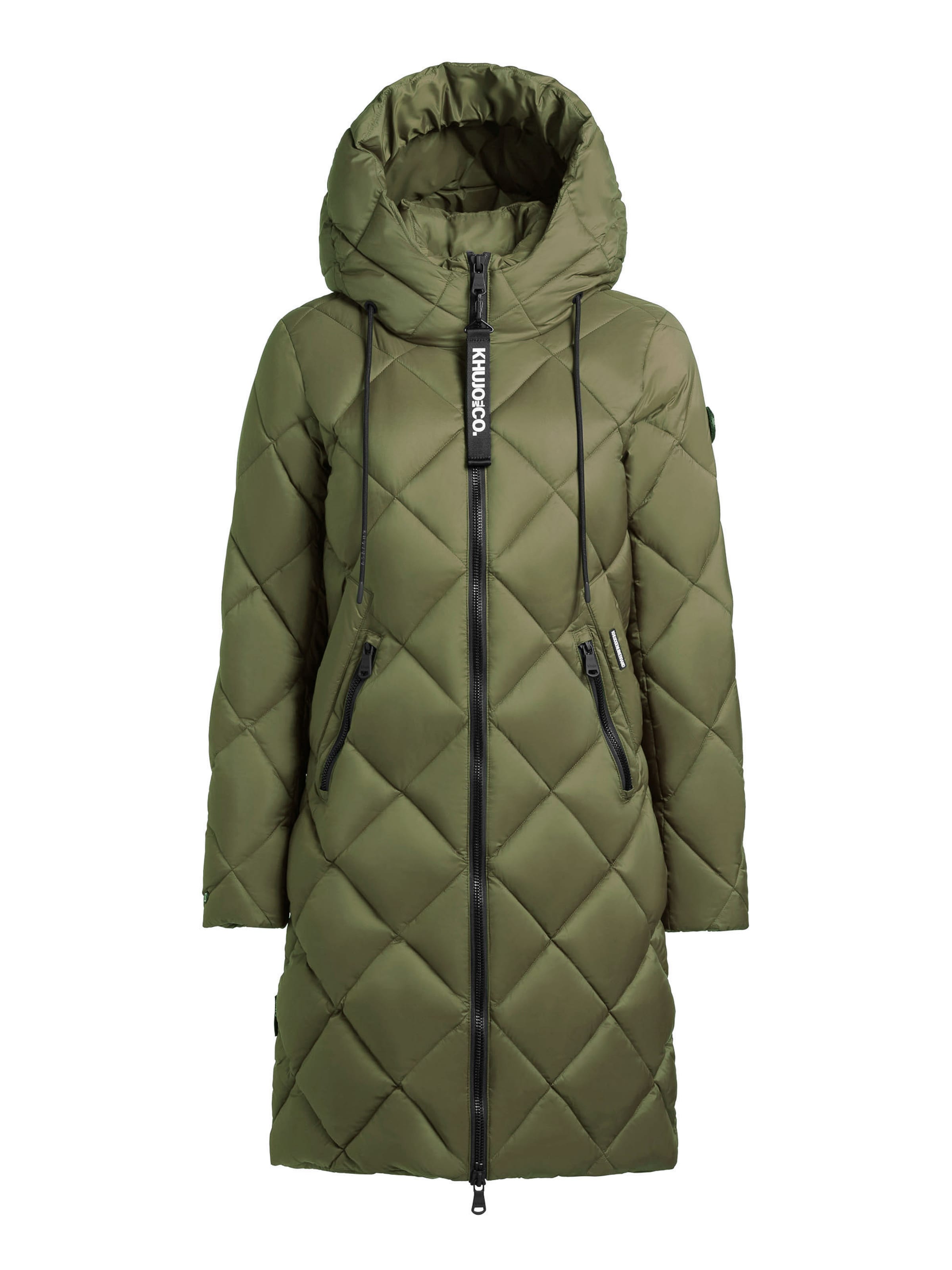 khujo Winter coat 'Linda' in Green, Item view