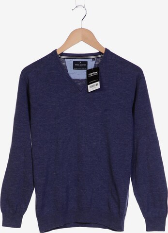 HECHTER PARIS Sweater & Cardigan in M in Blue: front