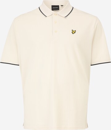 Lyle & Scott Big&Tall Μπλουζάκι σε μπεζ: μπροστά