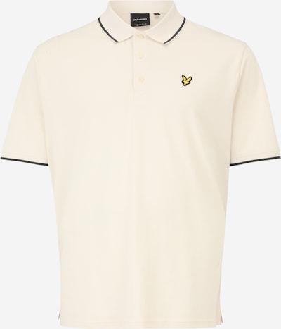 Lyle & Scott Big&Tall Poloshirt in creme / gelb / schwarz, Produktansicht
