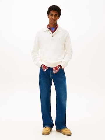 Tommy Jeans - Jersey 'ESSENTIAL' en blanco