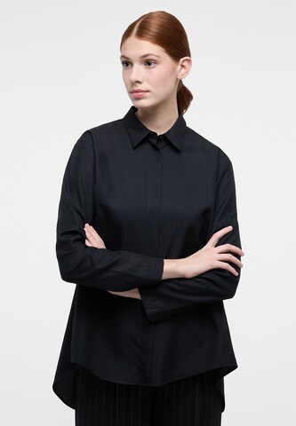 ETERNA Bluse '1863' in Schwarz: Vorderseite